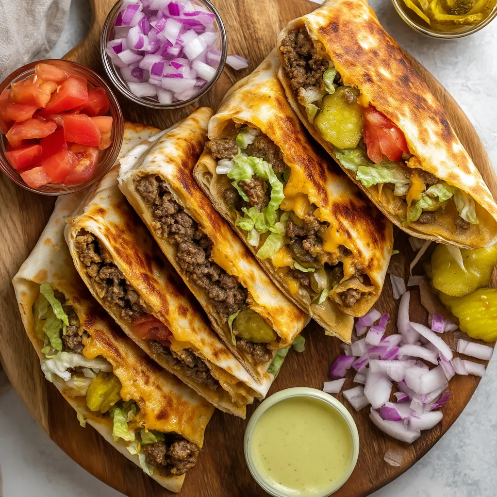 A plate of food with a burrito and a bowl of salsa.