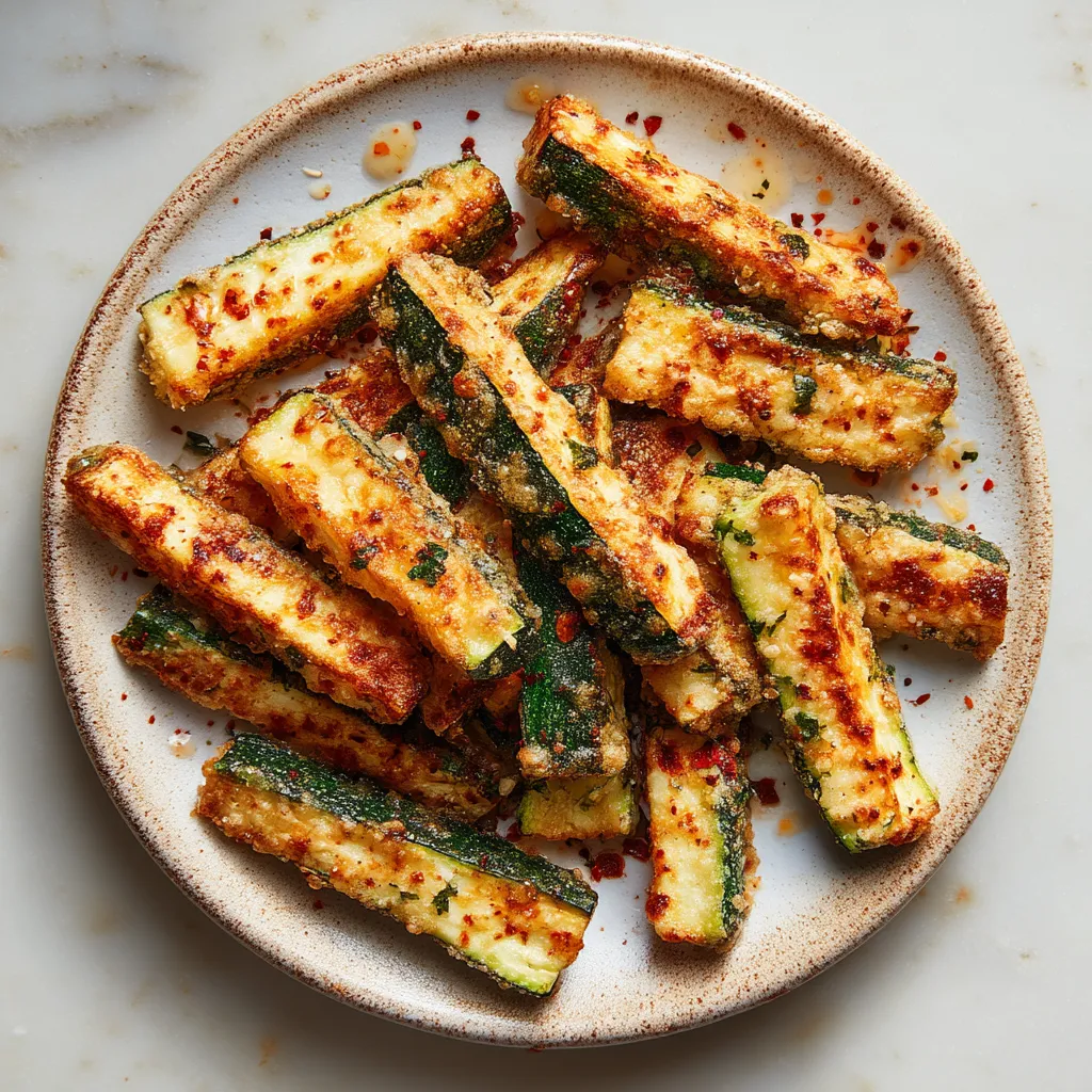 A plate of food with a green vegetable on it.