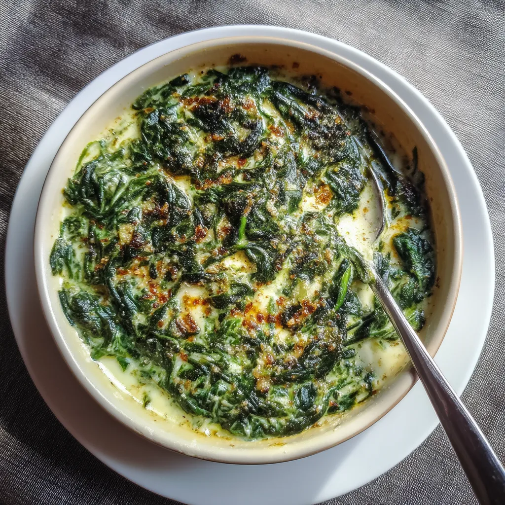 A bowl of food with a spoon in it.