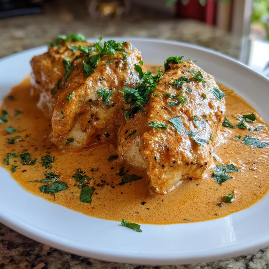 A plate of food with a sauce.