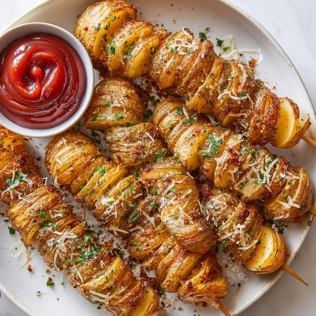 A plate of food with potatoes and cheese.