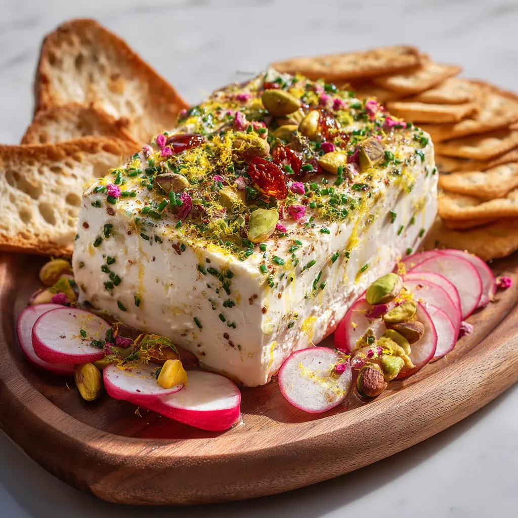 A plate of food with a slice of cheese and bread.