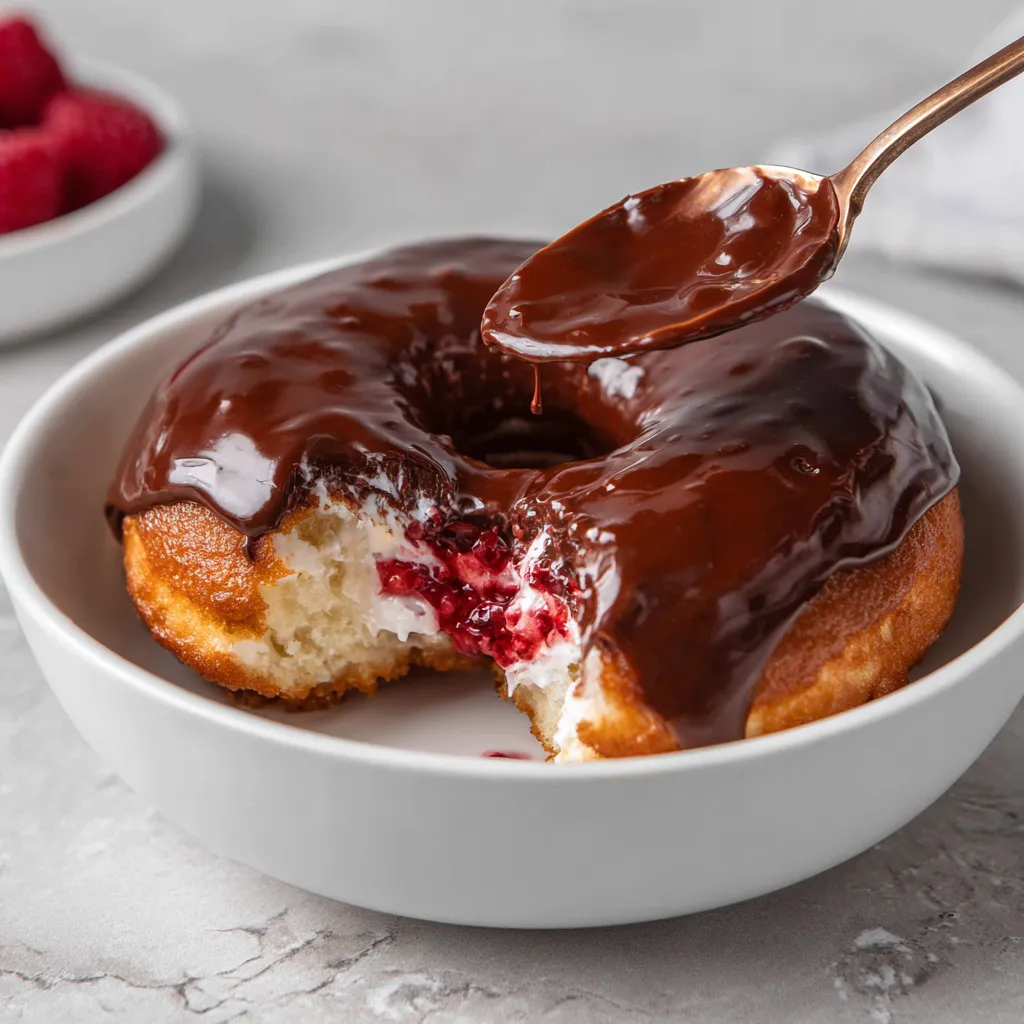 A chocolate donut with a bite taken out of it.