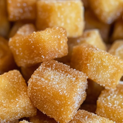 Sugar cubes in a bowl.