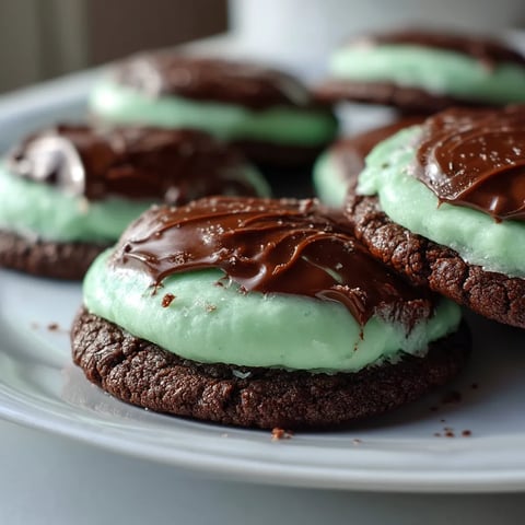 A plate of chocolate chip cookies with chocolate drizzle.