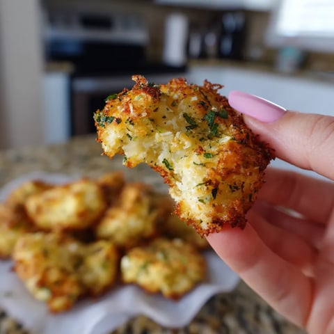 Parmesan Cauliflower Bites