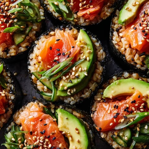 Muffin Tin Sushi Cups