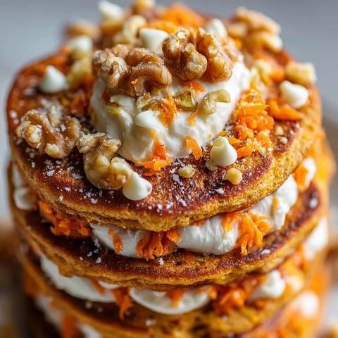 Carrot Cake Pancake Towers.